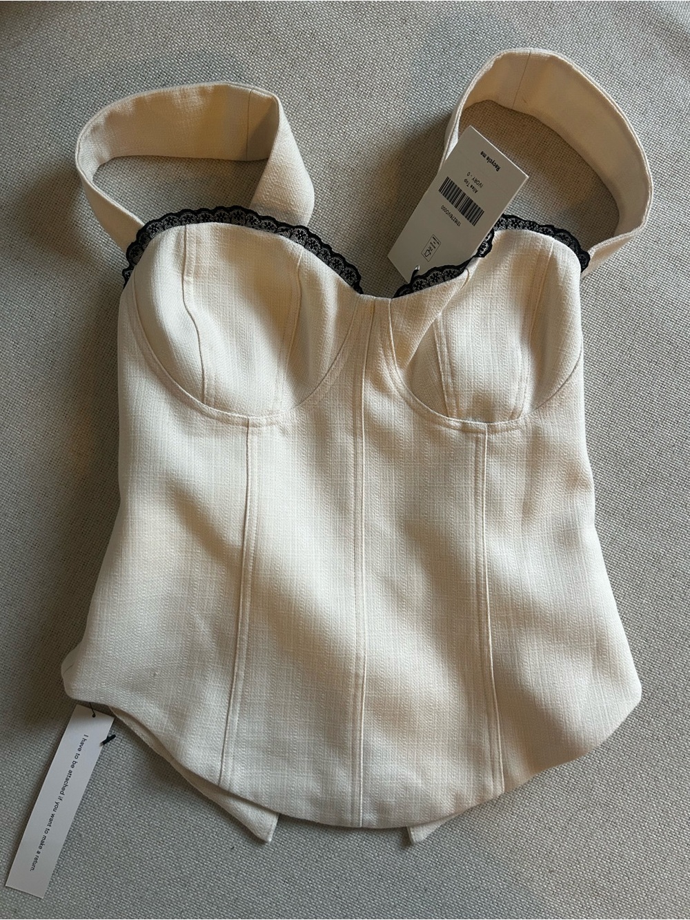 NWT • Reformation Alisa top - size 0 *small imperfection
